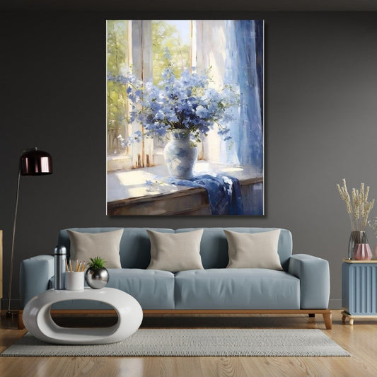 Kanvas Tablo Çiçek Temalı Tablo Klasik Tablo Modeli Ev Dekorasyon