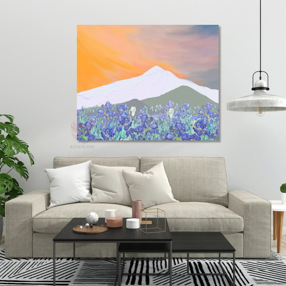 Kanvas Tablo Van Gogh Tablosu Ev Ofis Dekoru Van-Gogh-148 Klasik Duvar Tablosu