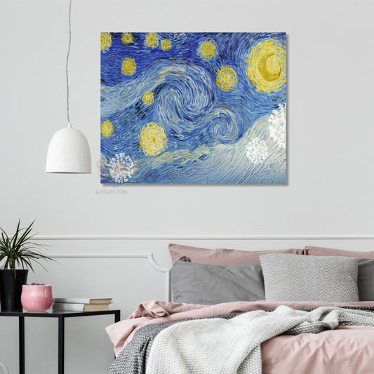 Kanvas Tablo Van Gogh Tablosu Ev Ofis Dekoru Van-Gogh-81 Klasik Duvar Tablosu