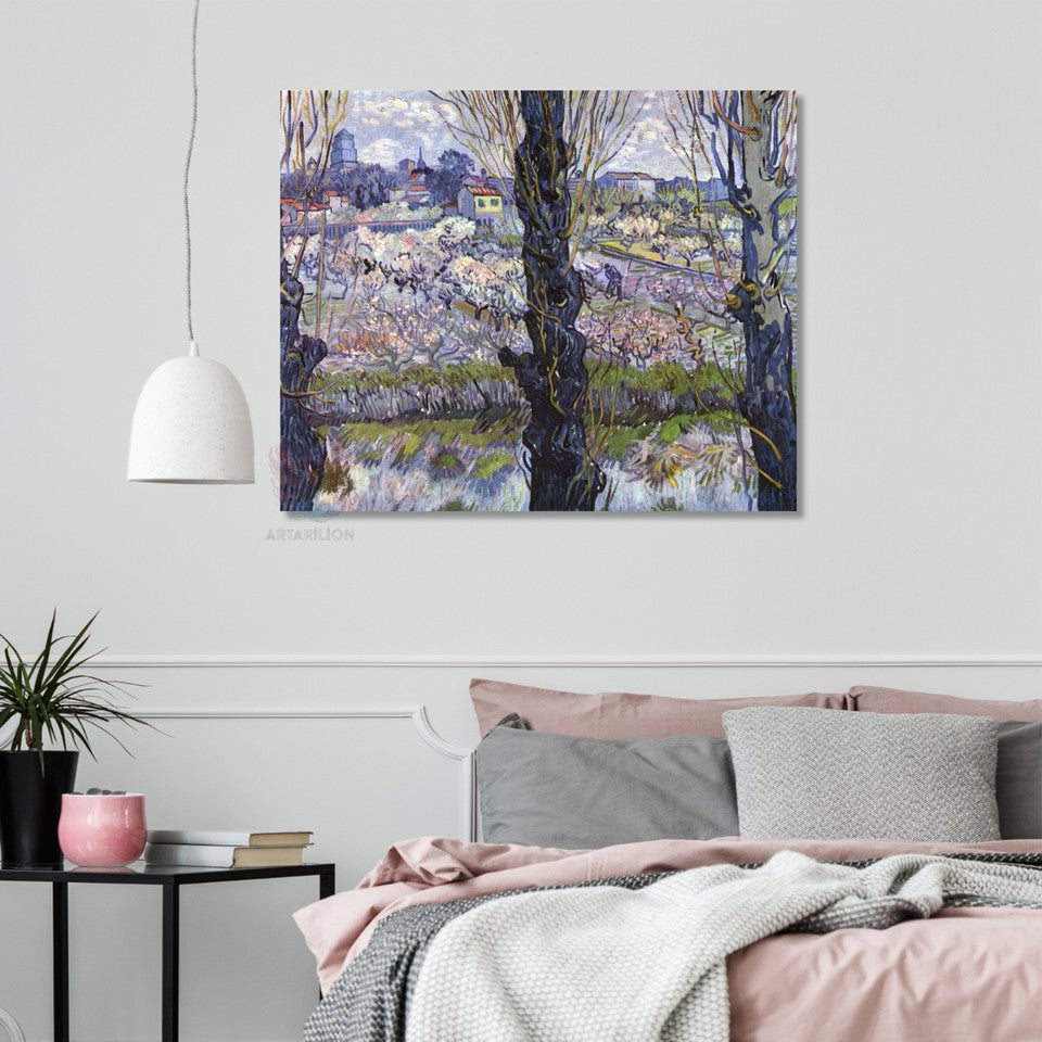 Kanvas Tablo Van Gogh Tablosu Ev Ofis Dekoru Van-Gogh-24 Klasik Duvar Tablosu