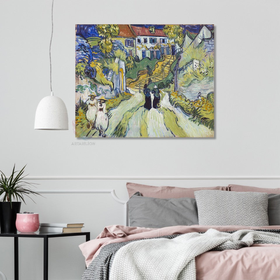 Kanvas Tablo Van Gogh Tablosu Ev Ofis Dekoru Van-Gogh-30 Klasik Duvar Tablosu