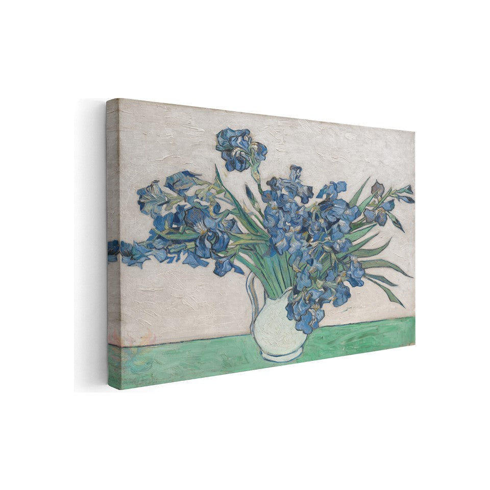 Kanvas Tablo Van Gogh Tablosu Ev Ofis Dekoru Klasik Duvar Süsen Tablosu