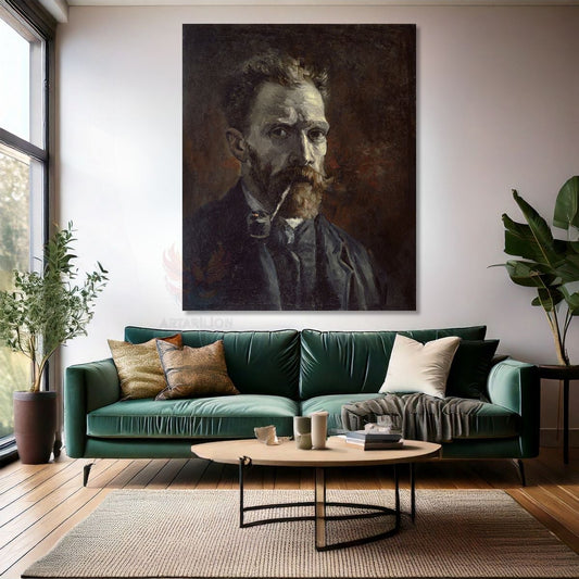 Van Gogh Kanvas Tablo Kanvas Duvar Tablosu Klasik Duvar Dekoru Empresyonizm Tablo VanGogh91-1