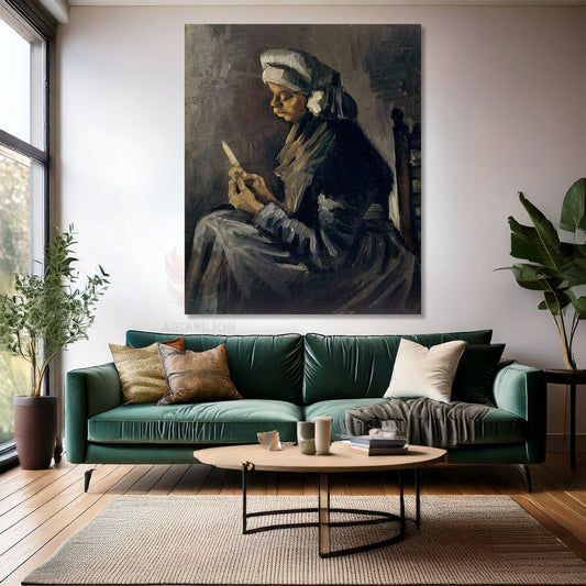 Van Gogh Kanvas Tablo Kanvas Duvar Tablosu Kanvas Salon Tablosu Empresyonizm Tablo VanGogh55-1
