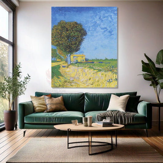 Van Gogh Kanvas Tablo Kanvas Duvar Tablosu Klasik Duvar Dekoru Empresyonizm Tablo VanGogh86-1