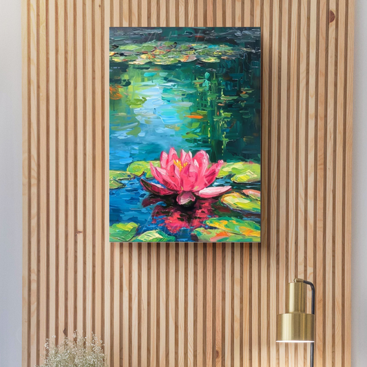 Artarilion Kanvas Tablo Bataklıktaki Nilüfer