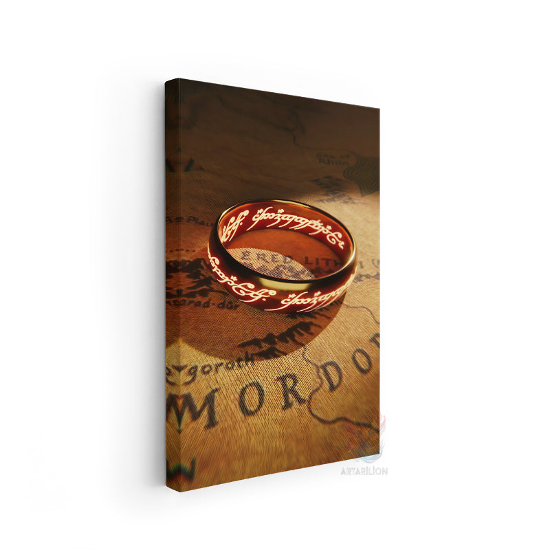 Kanvas Tablo Ev Ofis Duvar Tablosu Yüzük LOTR Yeni Ev Hediyesi Kanvas Ev Dekoru