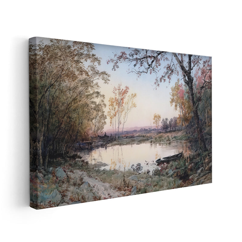 Canvas Vertical Wall Art, Canvas Nature Landscape 2, Home Office Living Room Modern Wall Art