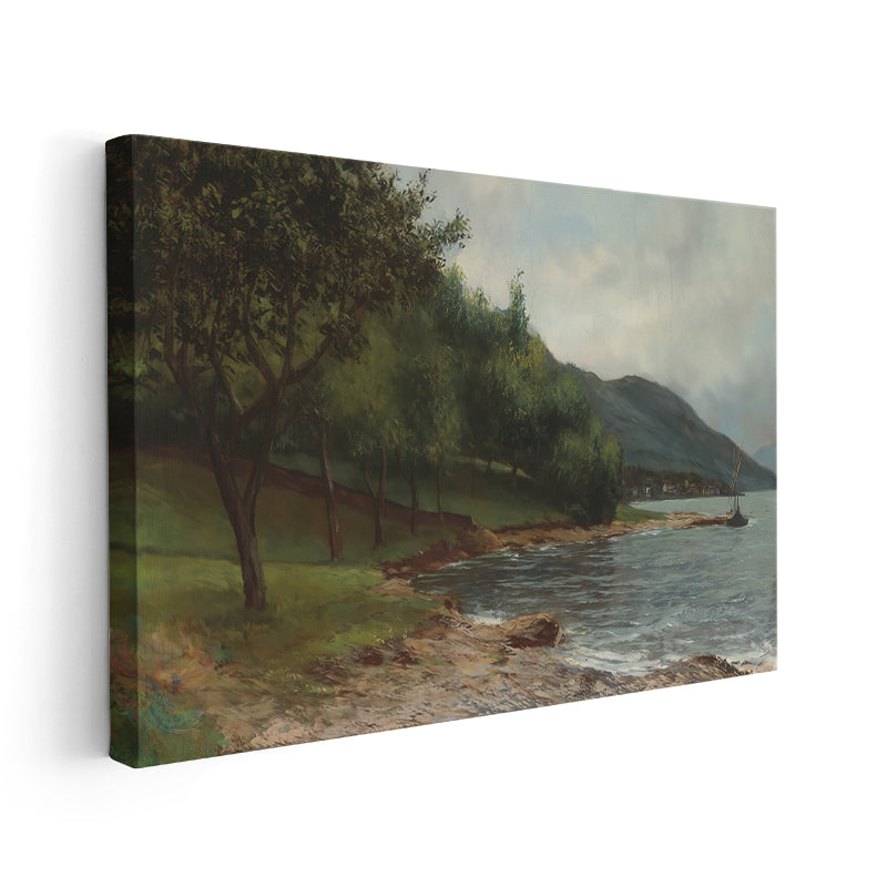 Canvas Vertical Wall Art, Canvas Nature Landscape, Home Office Living Room Modern Wall Art