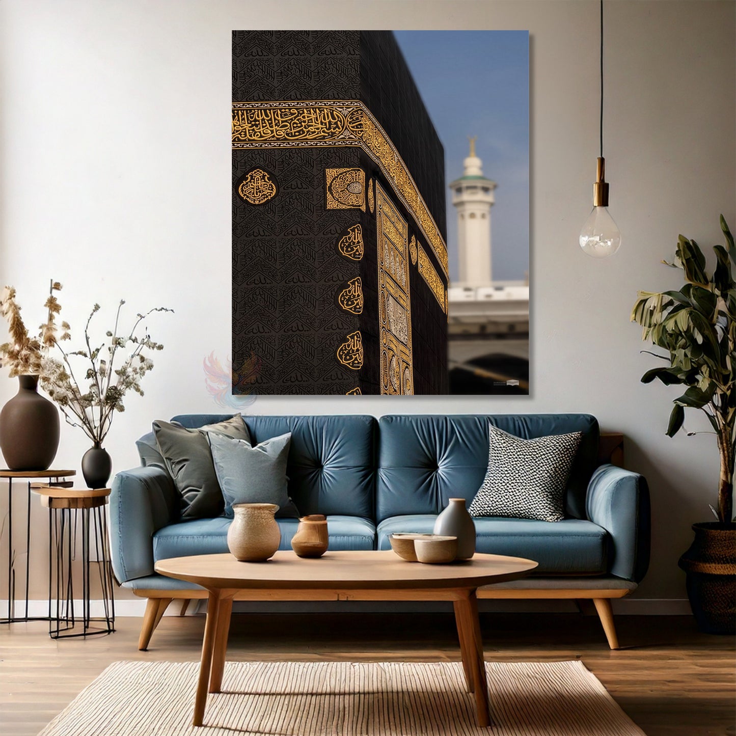Kanvas Dikey Duvar Tablosu Kanvas Kabe Dini Tablo Ev Ofis Salon Modern Duvar Tablosu