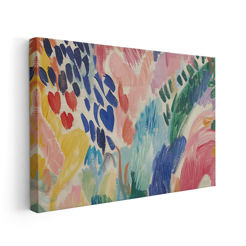 Canvas Vertical Wall Art Canvas Color Showcase4 Home Office Living Room Modern Wall Art