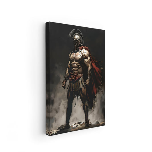 Canvas Vertical Wall Art, Canvas Spartan Home Office Living Room Modern Wall Art