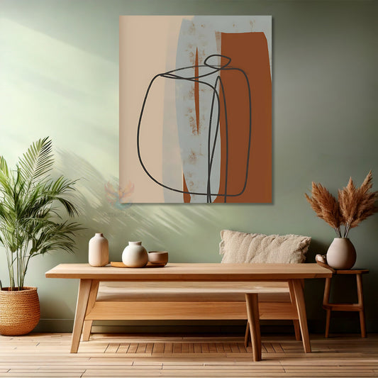 Canvas Wall Painting Abstract Digital Printing Living Room Painting Modern Design Painting