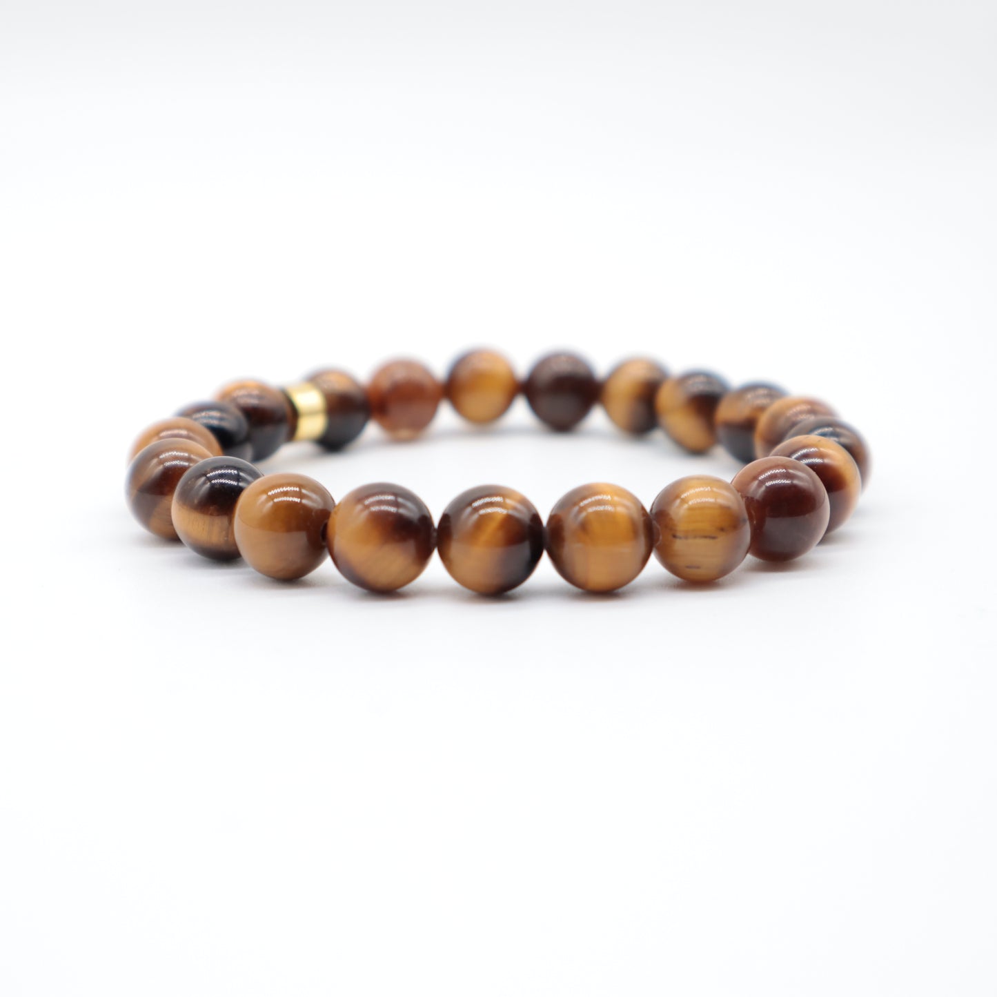 Natural Stone Tiger Eye Men's Bracelet