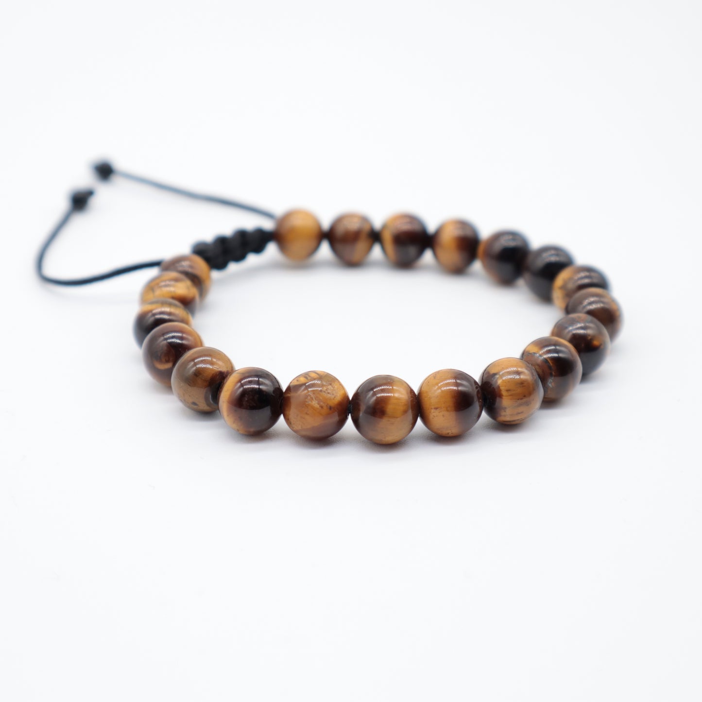 Natural Stone Tiger Eye Men's Bracelet