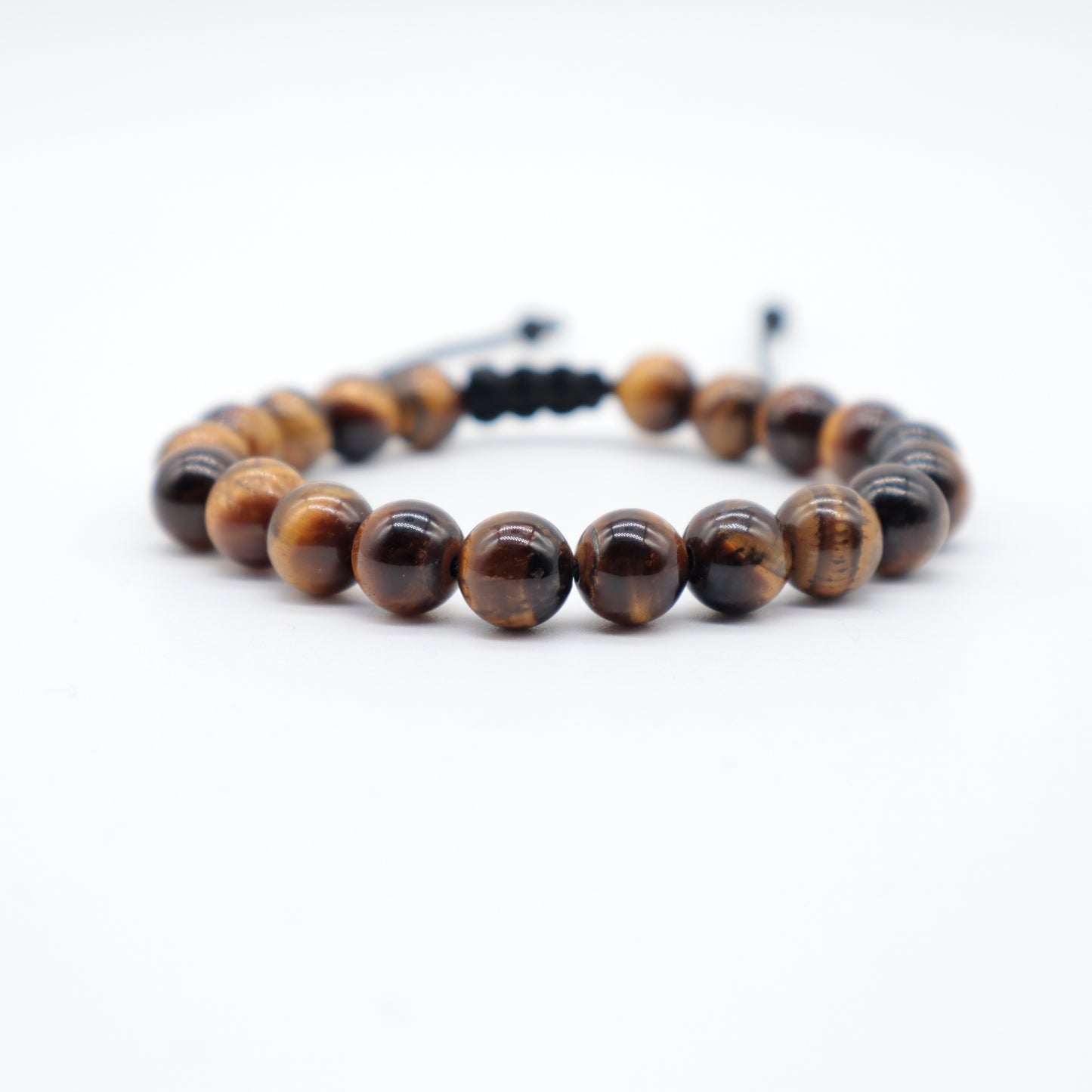 Natural Stone Tiger Eye Men's Bracelet