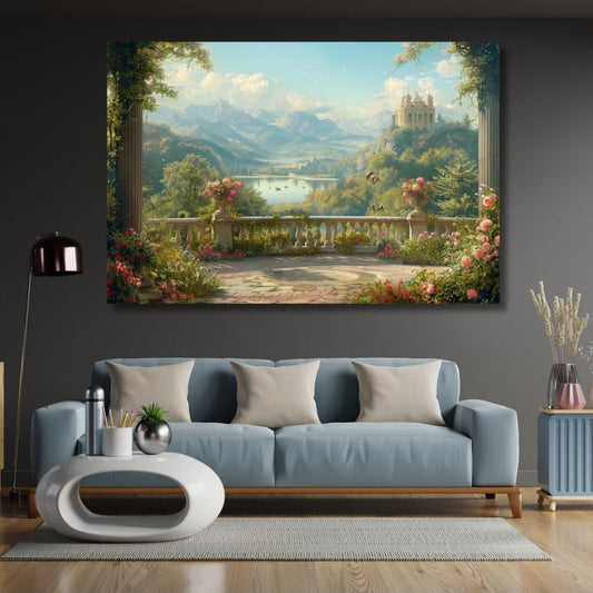 Canvas HD Print Painting Fantastic Fairytale Landscape Canvas Wall Art