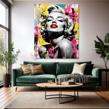 Digital Print Canvas Painting Marilyn Monroe Canvas Painting Digital Print Office Home Painting