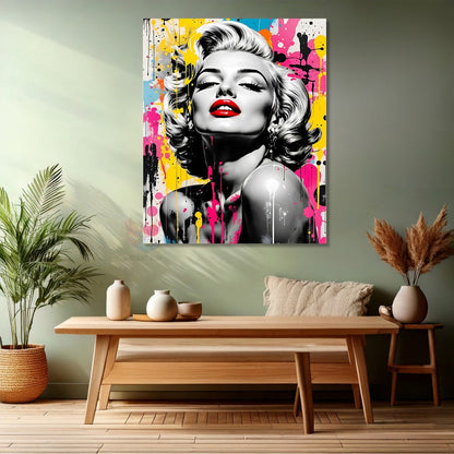 Digital Print Canvas Painting Marilyn Monroe Canvas Painting Digital Print Office Home Painting