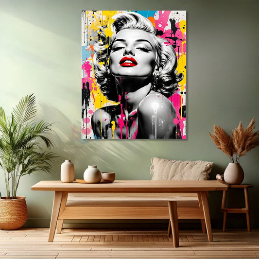 Digital Print Canvas Painting Marilyn Monroe Canvas Painting Digital Print Office Home Painting