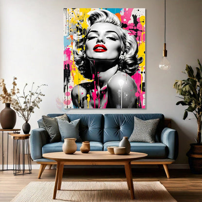 Digital Print Canvas Painting Marilyn Monroe Canvas Painting Digital Print Office Home Painting