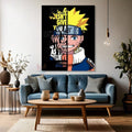 Naruto Anime Canvas Painting, Teen Room Painting, Anime Painting