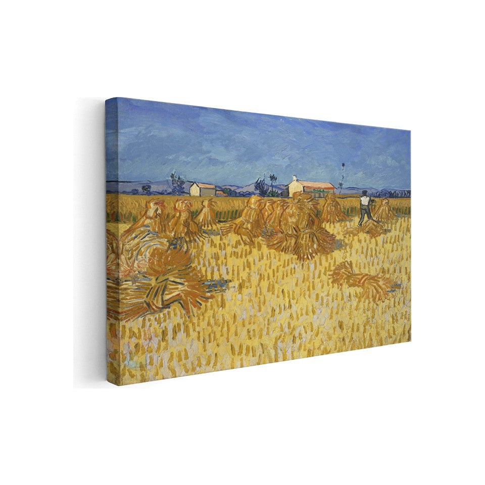 Van Gogh Hasat Klasik Kanvas Tablo