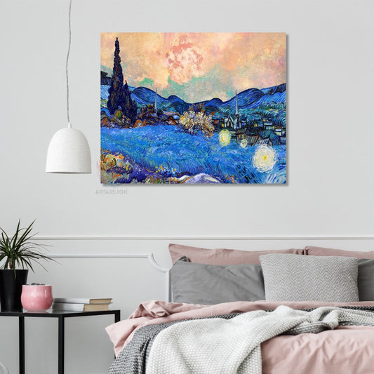 Kanvas Tablo Van Gogh Tablosu Ev Ofis Dekoru Van-Gogh-152 Klasik Duvar Tablosu