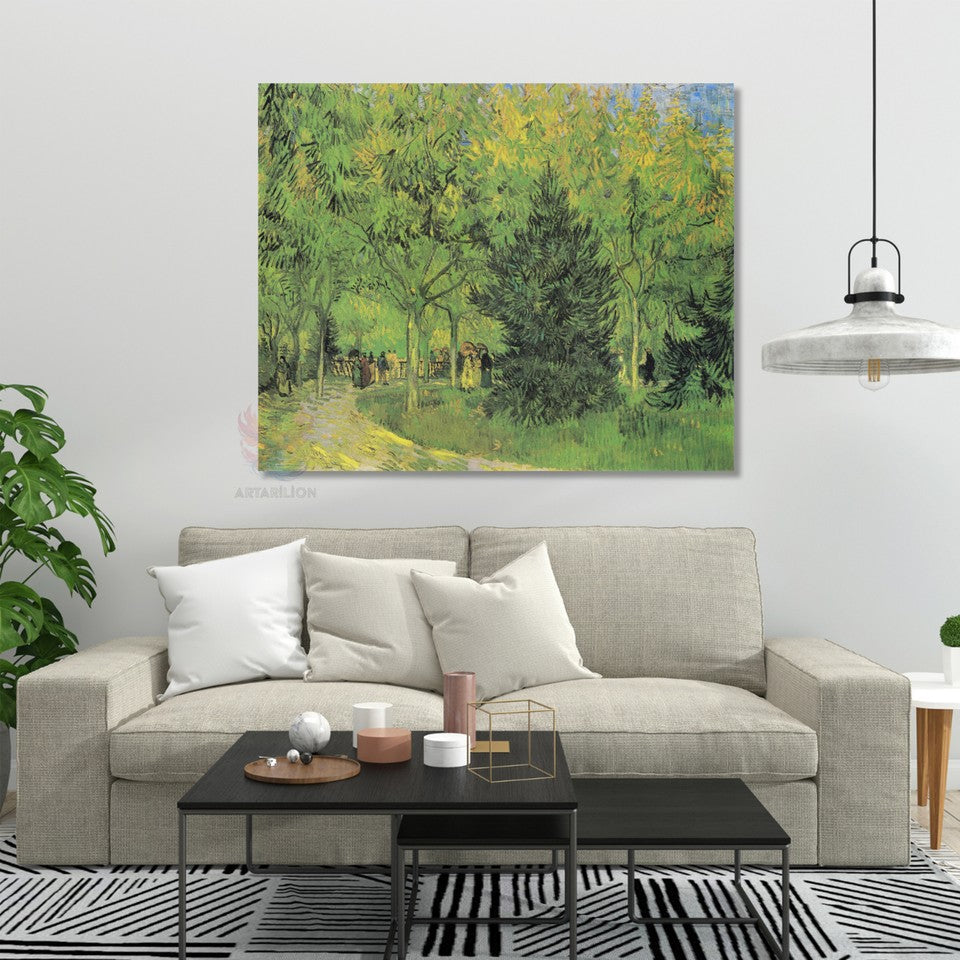Van Gogh Van-gogh-19 Klasik Kanvas Tablo