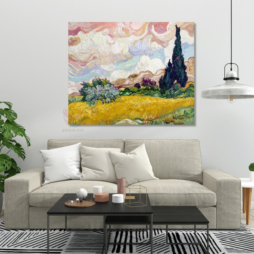 Van Gogh Van-gogh-80 Klasik Kanvas Tablo