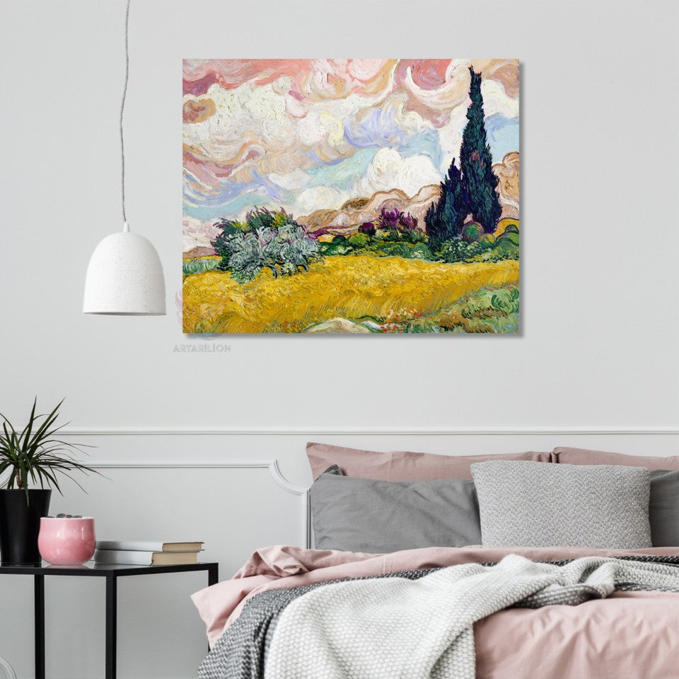 Van Gogh Van-gogh-80 Klasik Kanvas Tablo