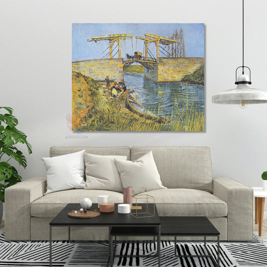 Kanvas Tablo Van Gogh Tablosu Ev Ofis Dekoru Van-Gogh-20 Klasik Duvar Tablosu