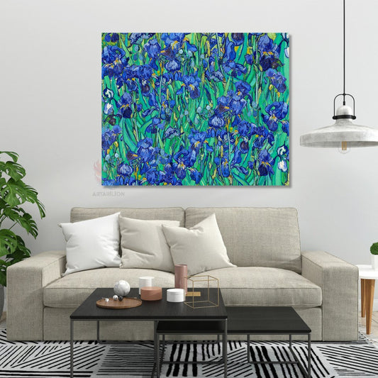 Kanvas Tablo Van Gogh Tablosu Ev Ofis Dekoru Van-Gogh-6 Klasik Duvar Tablosu