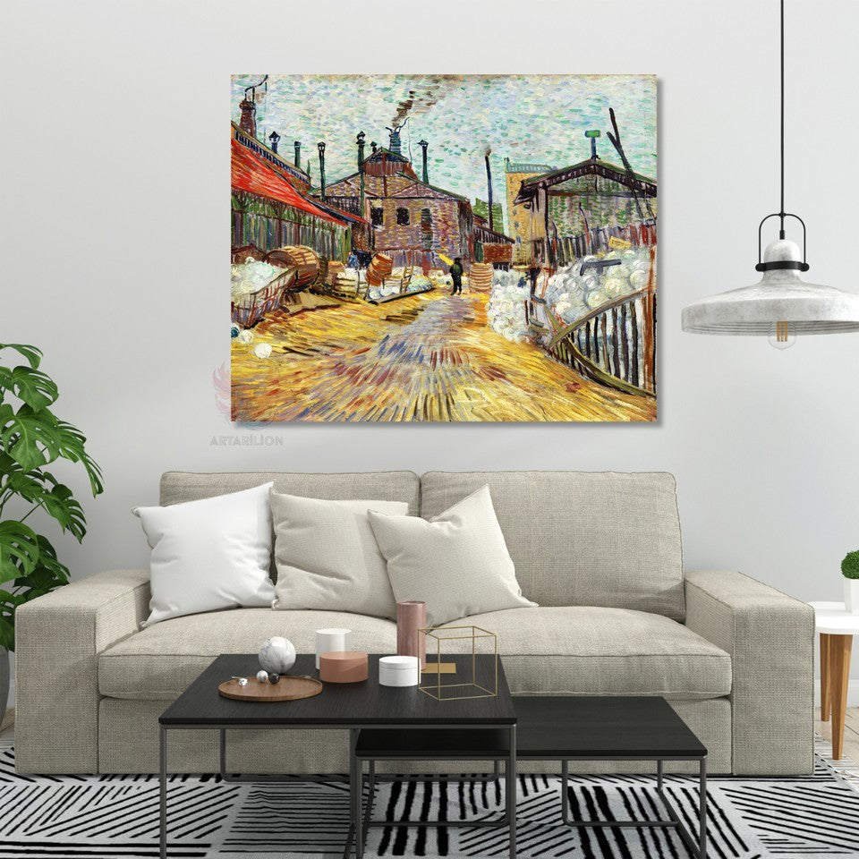 Van Gogh Van-gogh-64 Klasik Kanvas Tablo