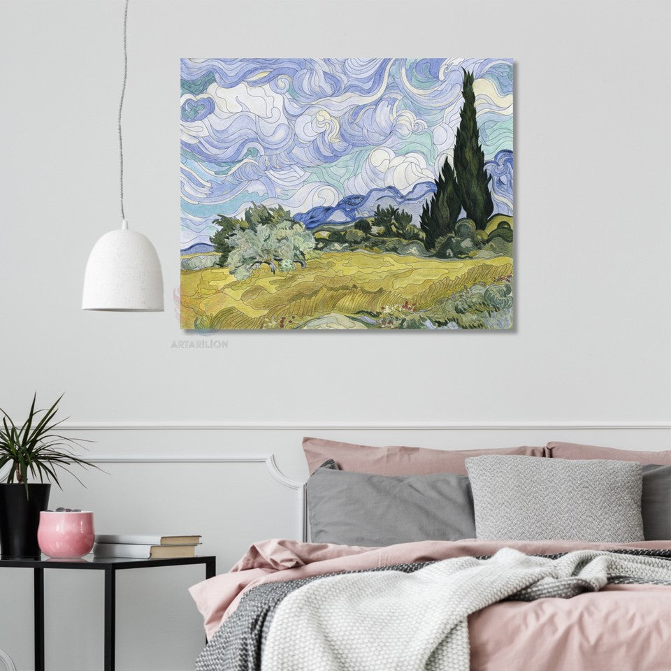Van Gogh Van-gogh-70 Klasik Kanvas Tablo