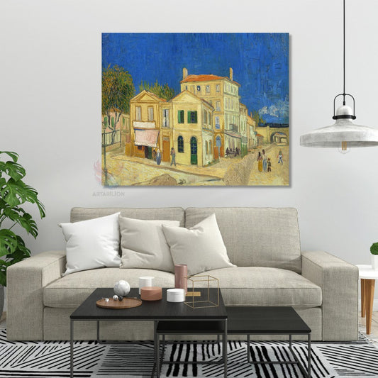 Kanvas Tablo Van Gogh Tablosu Ev Ofis Dekoru Van-Gogh-29 Klasik Duvar Tablosu