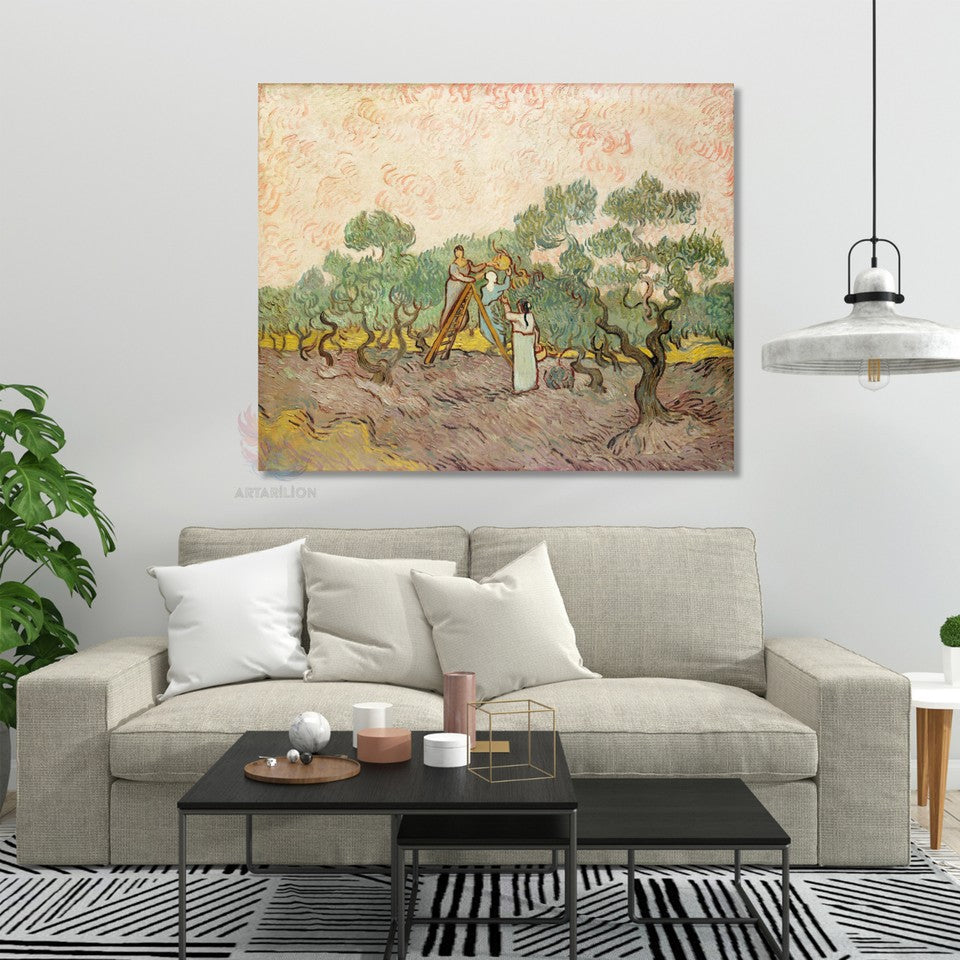 Van Gogh Van-gogh-58 Klasik Kanvas Tablo
