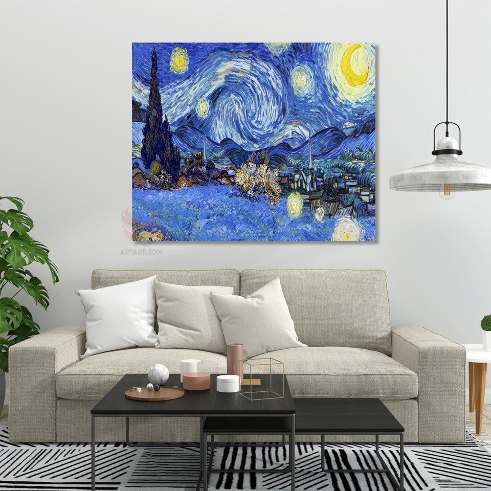 Van Gogh Van-gogh-7 Klasik Kanvas Tablo