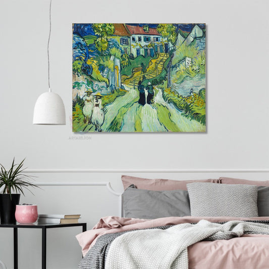 Kanvas Tablo Van Gogh Tablosu Manzara Tablosu Ev Ofis Dekoru Klasik Duvar Tablosu