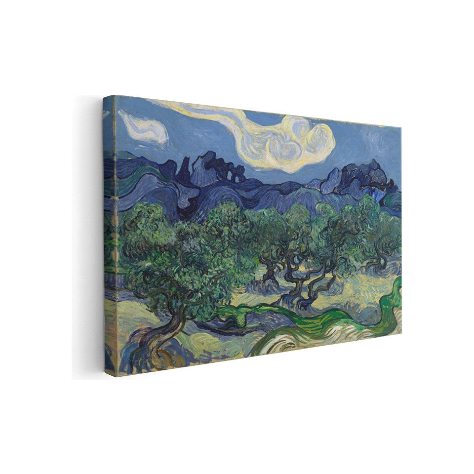 Kanvas Tablo Van Gogh Tablosu Ev Ofis Dekoru Zeytin Ağacı Klasik Duvar Tablosu