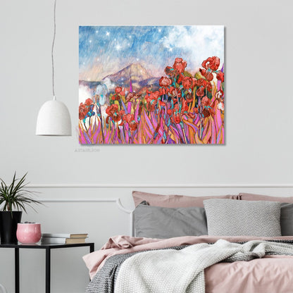 Kanvas Tablo Van Gogh Tablosu Ev Ofis Dekoru Van-Gogh-153 Klasik Duvar Tablosu