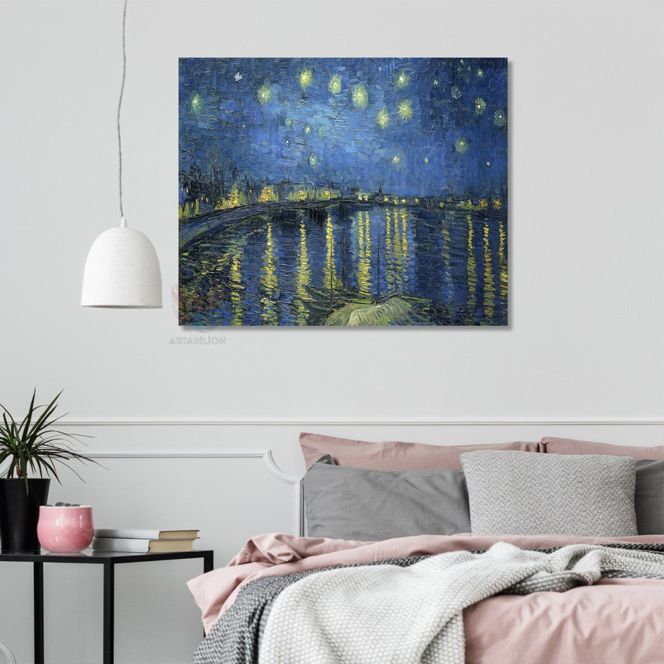 Kanvas Tablo Van Gogh Tablosu Ev Ofis Dekoru Van-Gogh-17 Klasik Duvar Tablosu
