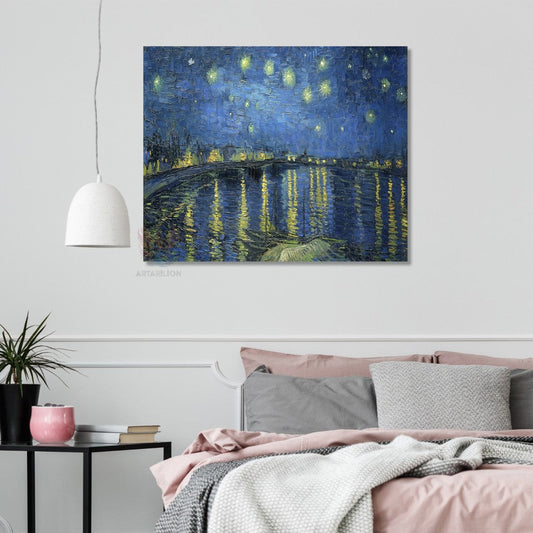 Kanvas Tablo Van Gogh Tablosu Ev Ofis Dekoru Van-Gogh-17 Klasik Duvar Tablosu