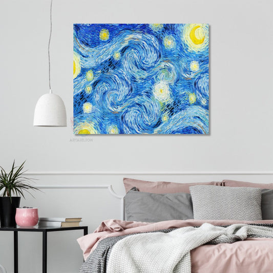Kanvas Tablo Van Gogh Tablosu Ev Ofis Dekoru Van-Gogh-2 Klasik Duvar Tablosu