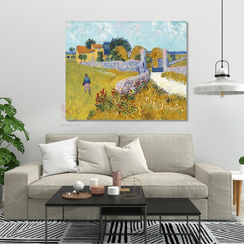 Van Gogh Van-gogh-76 Klasik Kanvas Tablo