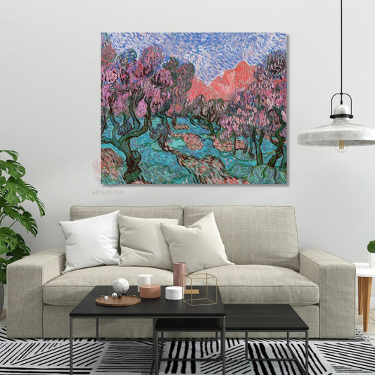 Kanvas Tablo Van Gogh Tablosu Ev Ofis Dekoru Van-Gogh-8 Klasik Duvar Tablosu