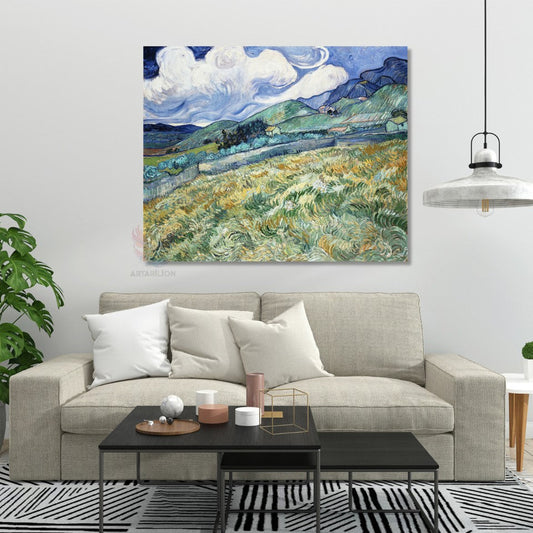 Kanvas Tablo Van Gogh Tablosu Ev Ofis Dekoru Van-Gogh-34 Klasik Duvar Tablosu