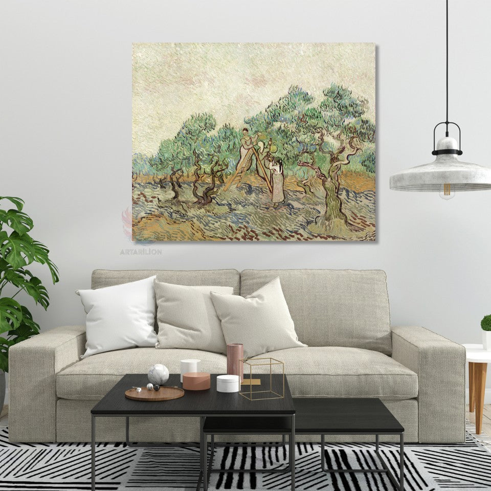 Van Gogh Van-gogh-83 Klasik Kanvas Tablo