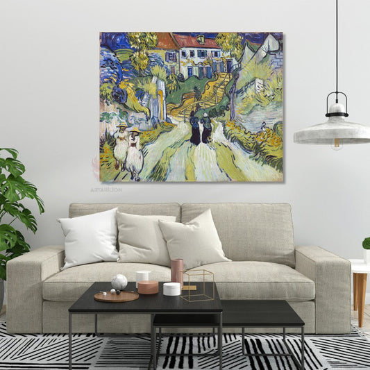 Kanvas Tablo Van Gogh Tablosu Ev Ofis Dekoru Van-Gogh-30 Klasik Duvar Tablosu