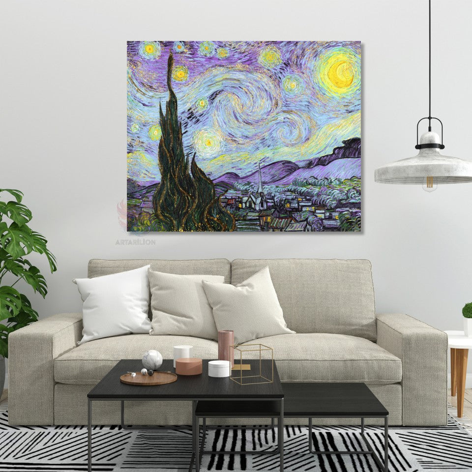 Van Gogh Van-gogh-78 Klasik Kanvas Tablo